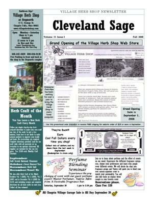 Cleveland Sage Sept08